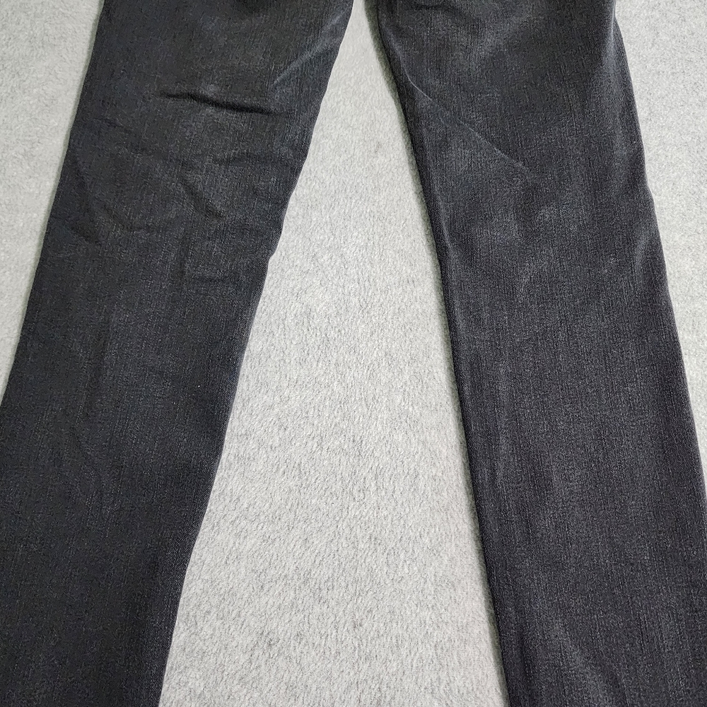 American Eagle Hi Rise Jegging Womens Size 2 Long Black Stretch Denim Jeans - Picture 14 of 16